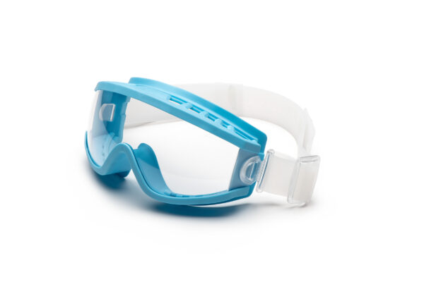 619 Polycarbonate - Clear Direct, Soft Frame Cleanroom Goggles