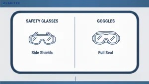 Safety Glasses vs. Goggles