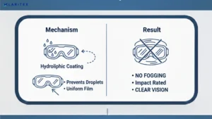 The Science Behind Fog‑Free Cleanroom Eyewear